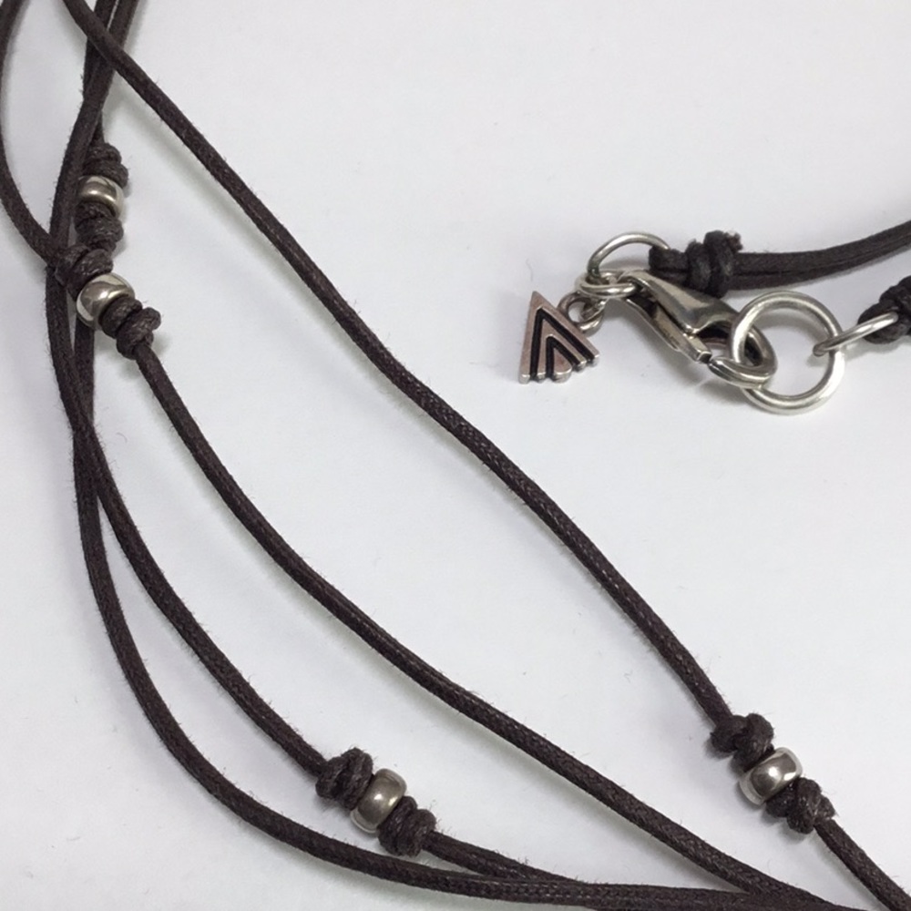 Silpada N1568 Sterling Circle Pendant Necklace - Picture 5 of 5